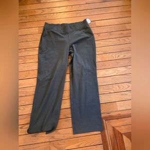 Land's End Forest Moss Wide-Leg Pants *NEW* Size XL